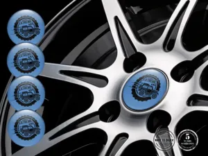 Wheel Decals Brand Premium Dome Labels